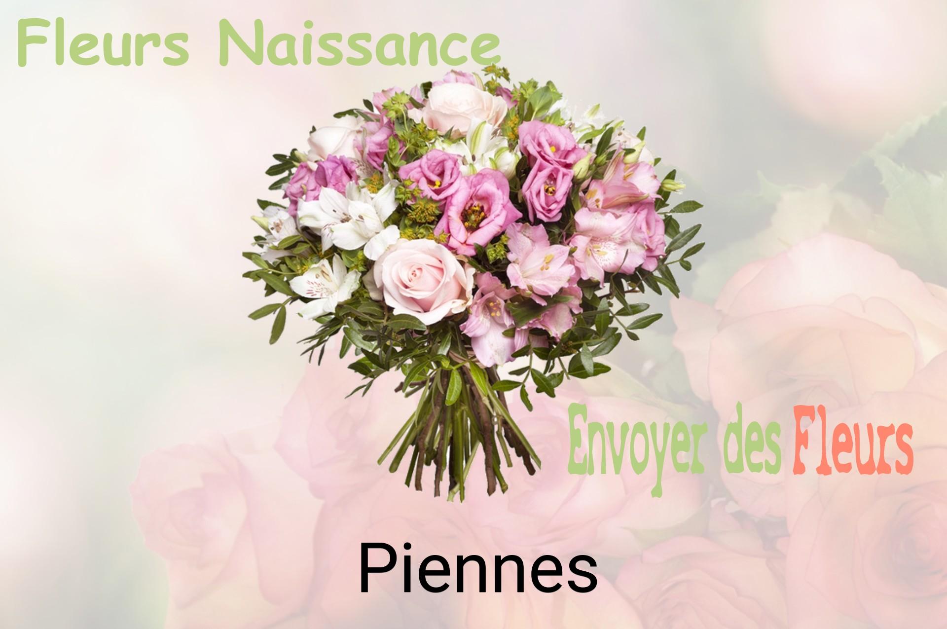 Bouquet de fleurs de naissance livré à Piennes